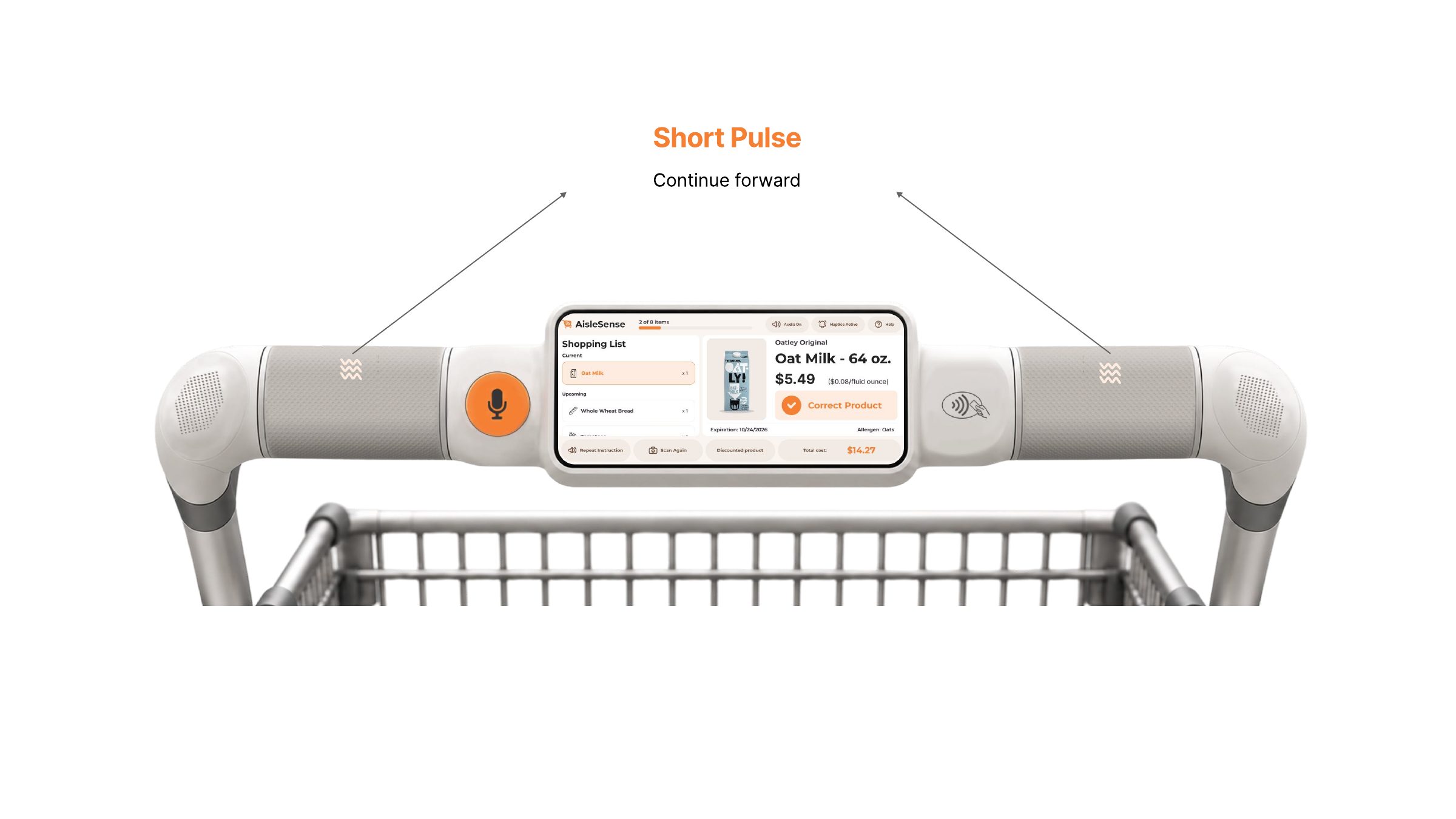 Aisle Sense presentation: Short pulse